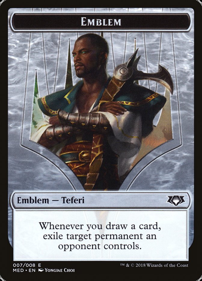 Teferi, Hero of Dominaria Emblem [Mythic Edition Tokens] | Rock City Comics