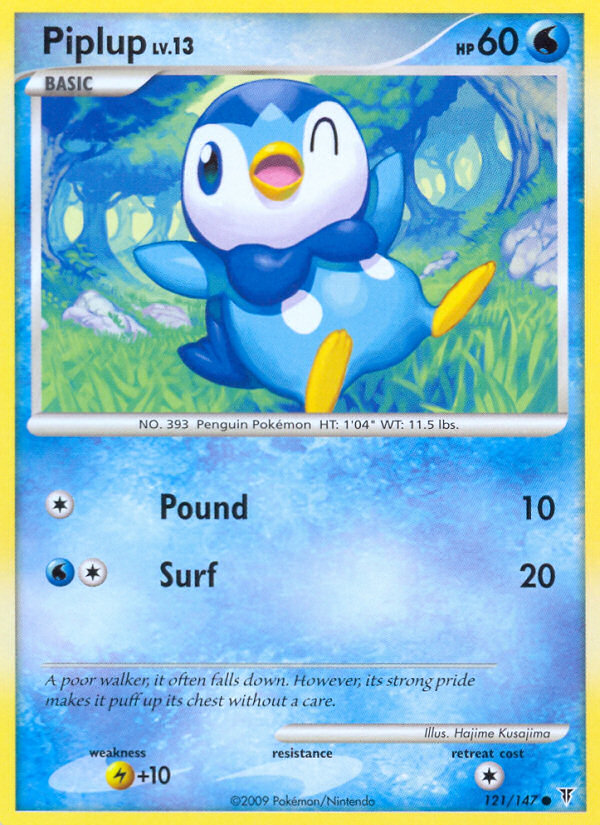 Piplup (121/147) [Platinum: Supreme Victors] | Rock City Comics