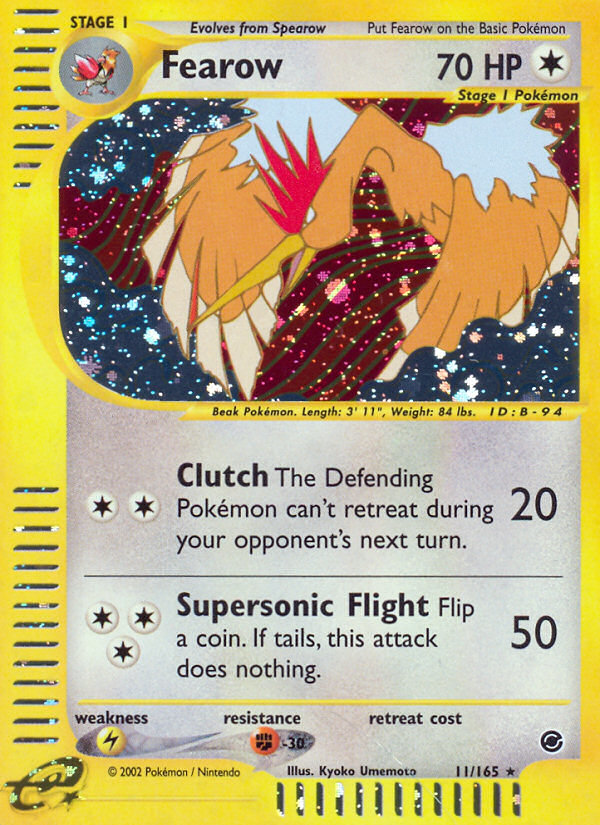 Fearow (11/165) [Expedition: Base Set] | Rock City Comics