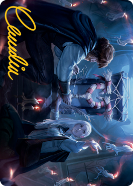 Faithful Mending Art Card (Gold-Stamped Signature) [Innistrad: Midnight Hunt Art Series] | Rock City Comics