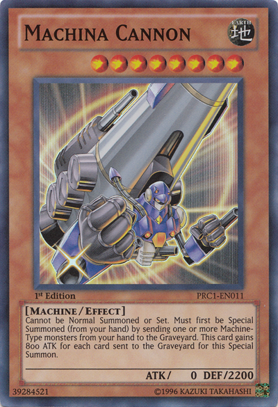 Machina Cannon [PRC1-EN011] Super Rare | Rock City Comics