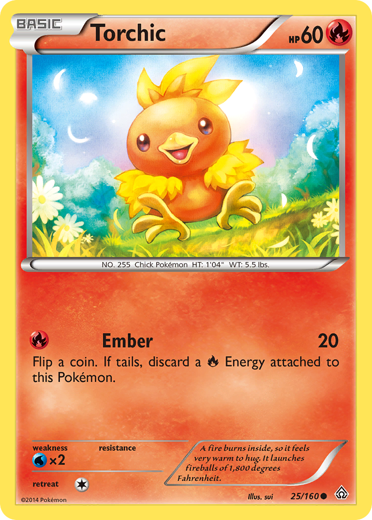 Torchic (25/160) [XY: Primal Clash] | Rock City Comics