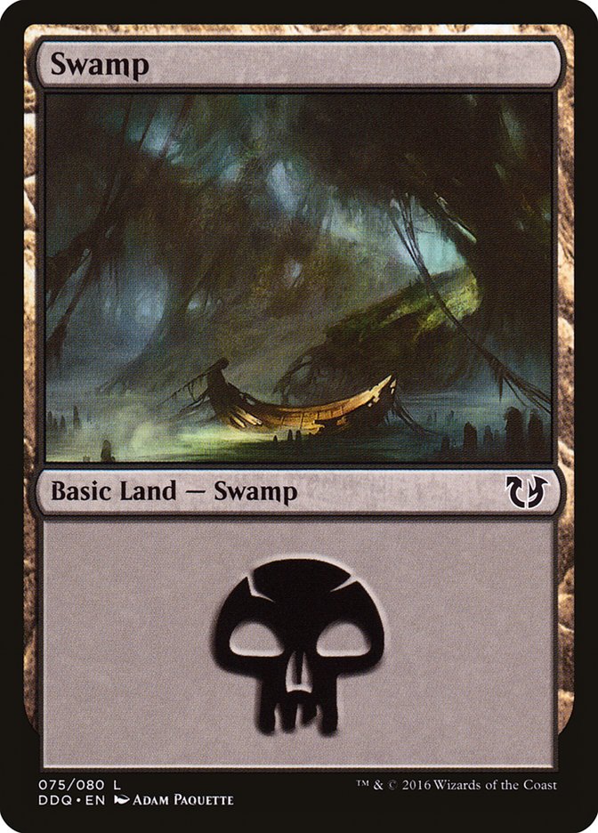 Swamp (75) [Duel Decks: Blessed vs. Cursed] | Rock City Comics