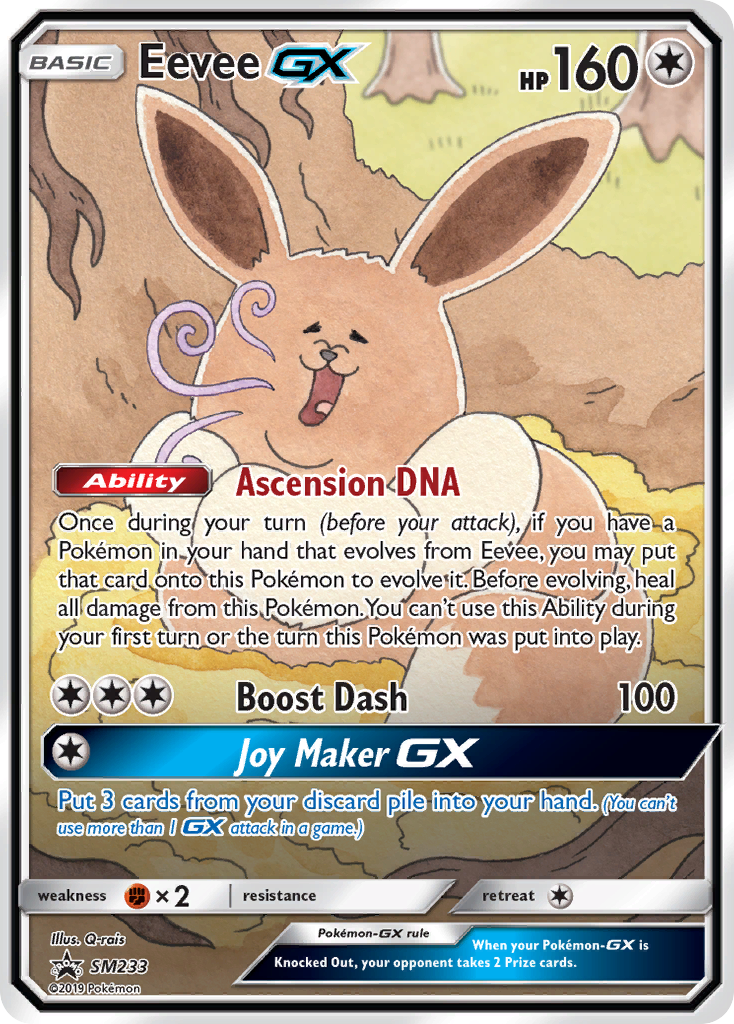 Eevee GX (SM233) [Sun & Moon: Black Star Promos] | Rock City Comics