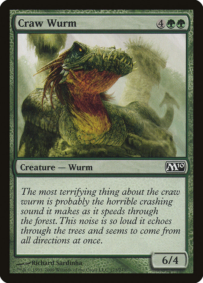 Craw Wurm [Magic 2010] | Rock City Comics