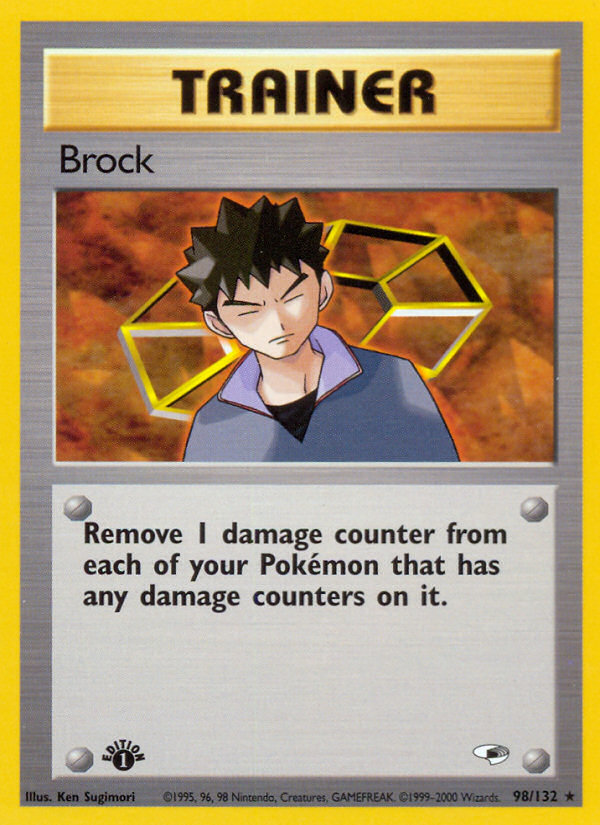 Brock (98/132) [Gym Heroes 1st Edition] | Rock City Comics