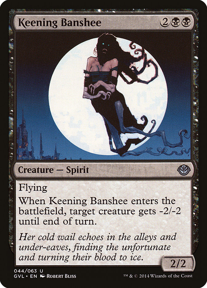 Keening Banshee (Garruk vs. Liliana) [Duel Decks Anthology] | Rock City Comics