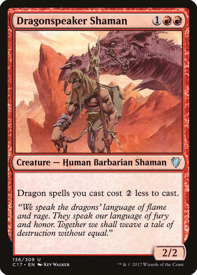 Dragonspeaker Shaman [Commander 2017] | Rock City Comics