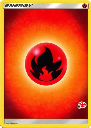 Fire Energy (Charizard Stamp #19) [Battle Academy 2020] | Rock City Comics