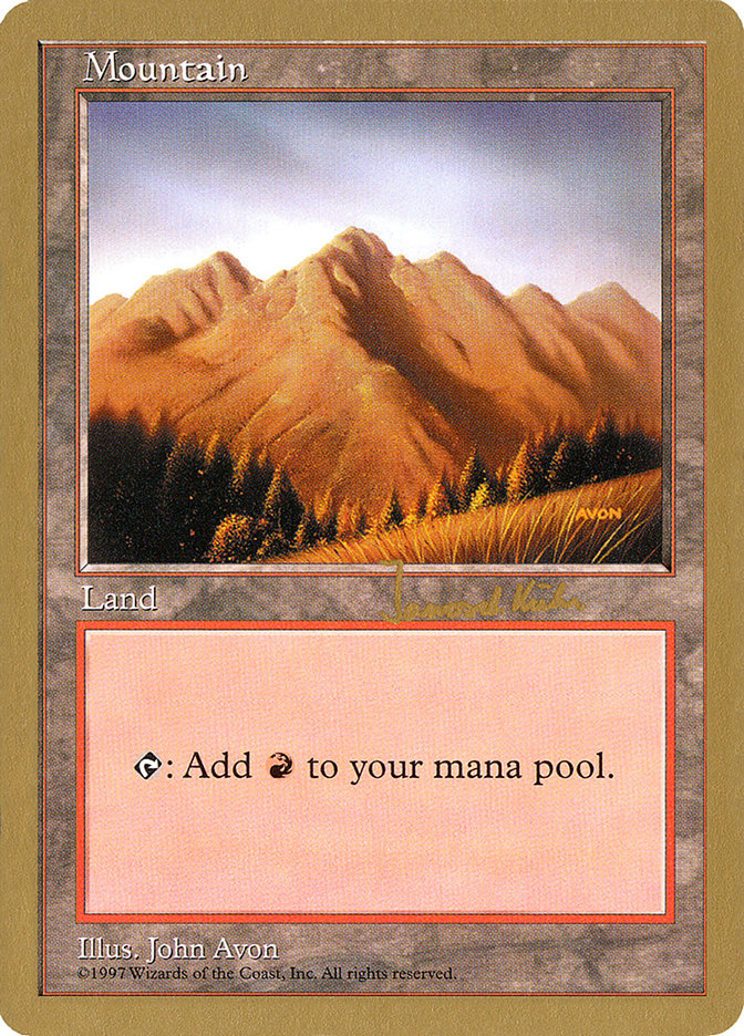 Mountain (jk444) (Janosch Kuhn) [World Championship Decks 1997] | Rock City Comics