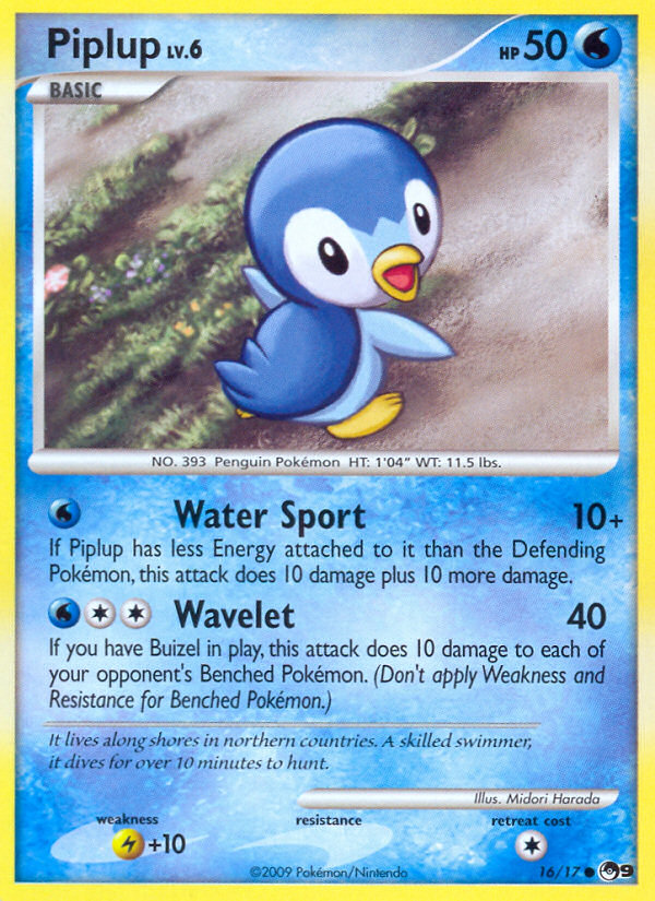 Piplup (16/17) [POP Series 9] | Rock City Comics