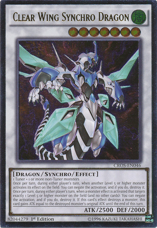 Clear Wing Synchro Dragon (UTR) [CROS-EN046] Ultimate Rare | Rock City Comics