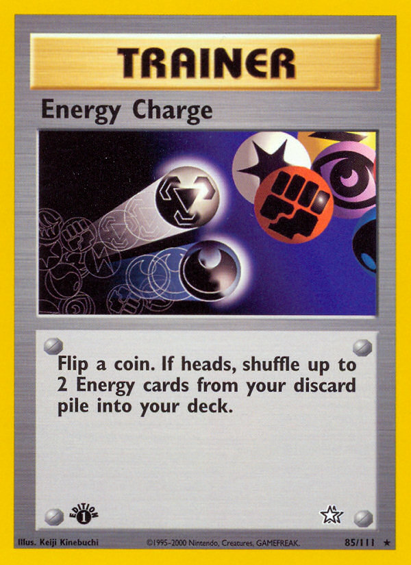 Energy Charge (85/111) [Neo Genesis 1st Edition] | Rock City Comics