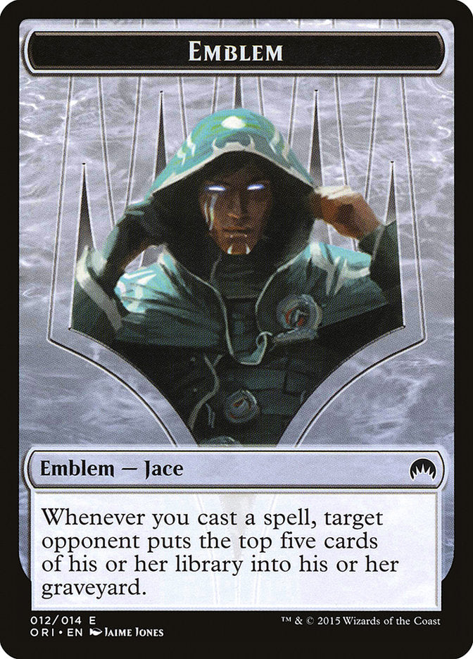 Jace, Telepath Unbound Emblem [Magic Origins Tokens] | Rock City Comics