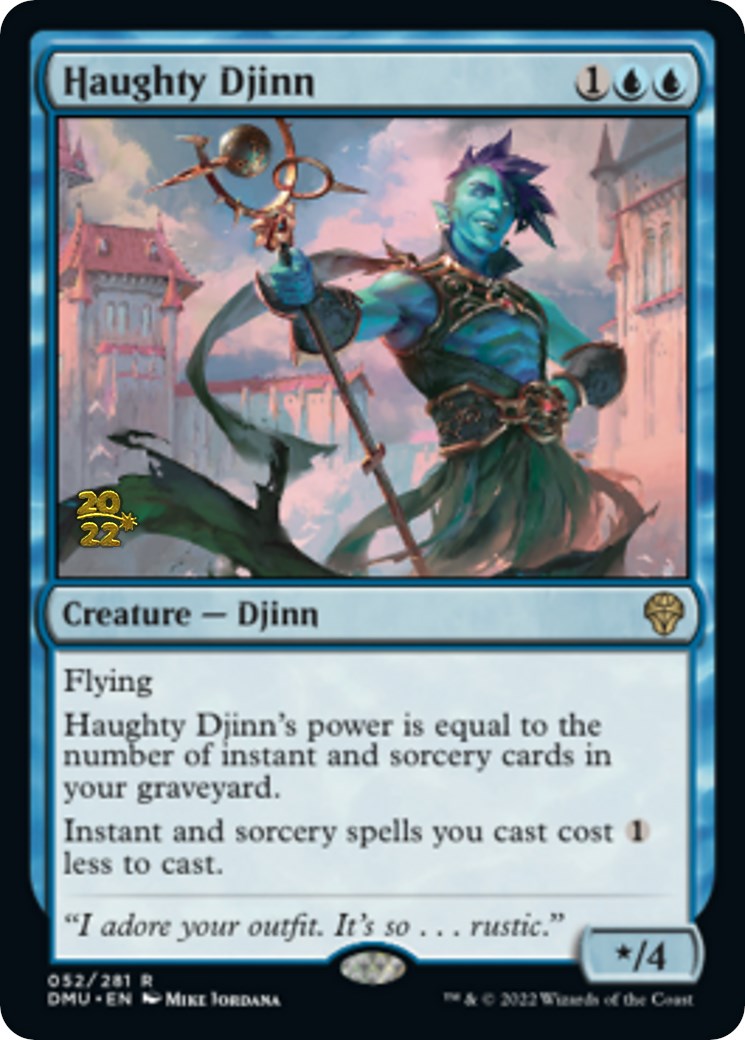 Haughty Djinn [Dominaria United Prerelease Promos] | Rock City Comics