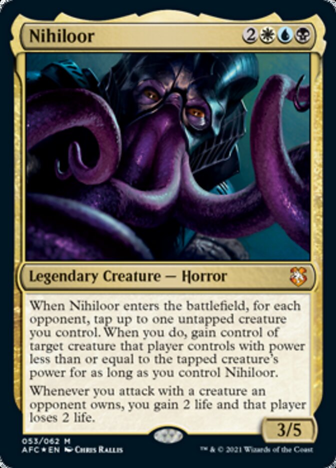 Nihiloor [Dungeons & Dragons: Adventures in the Forgotten Realms Commander] | Rock City Comics