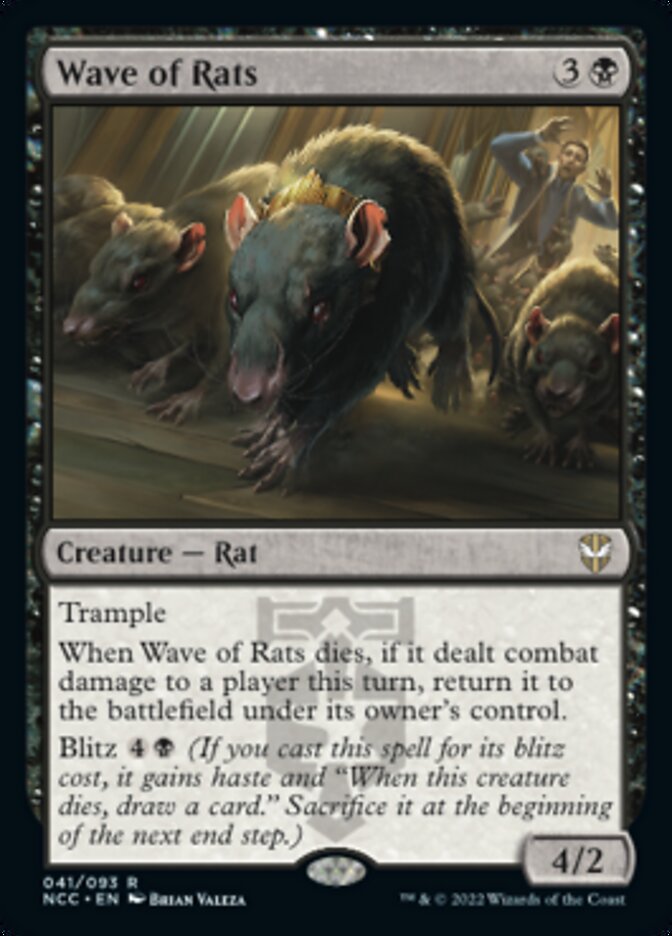 Wave of Rats [Streets of New Capenna Commander] | Rock City Comics