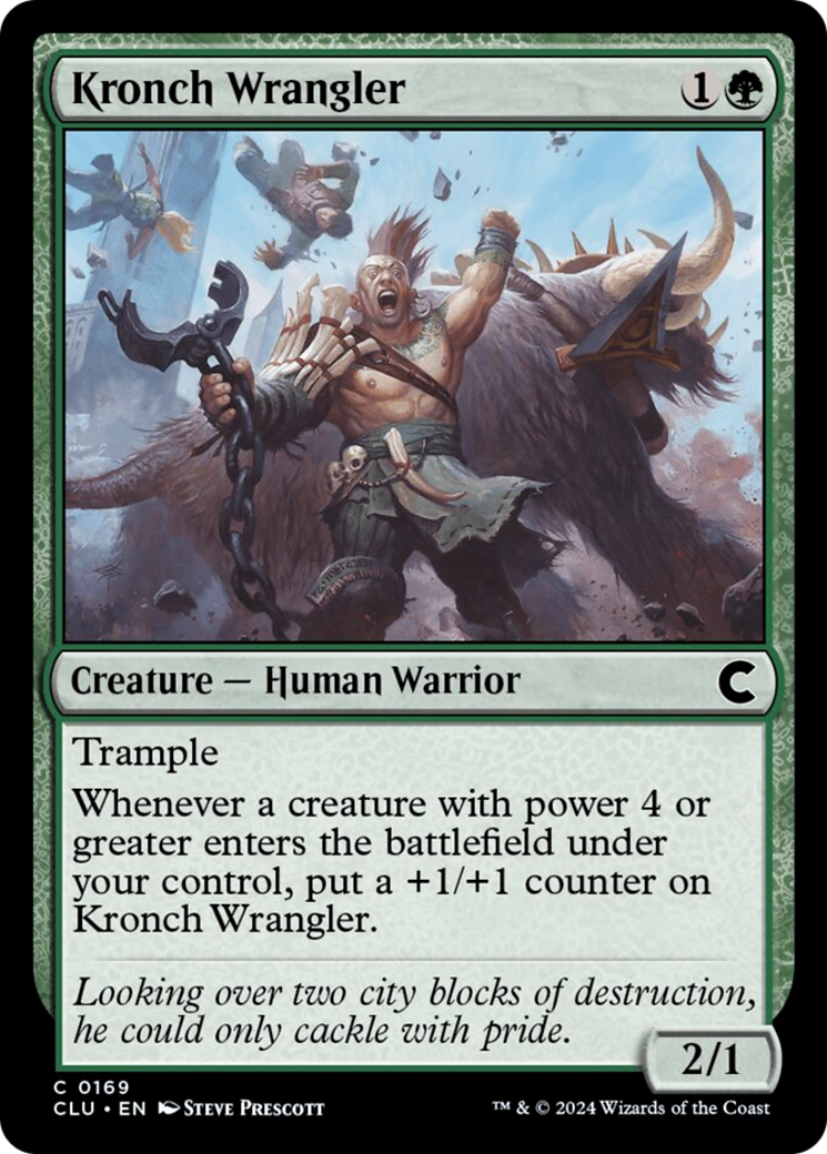 Kronch Wrangler [Ravnica: Clue Edition] | Rock City Comics