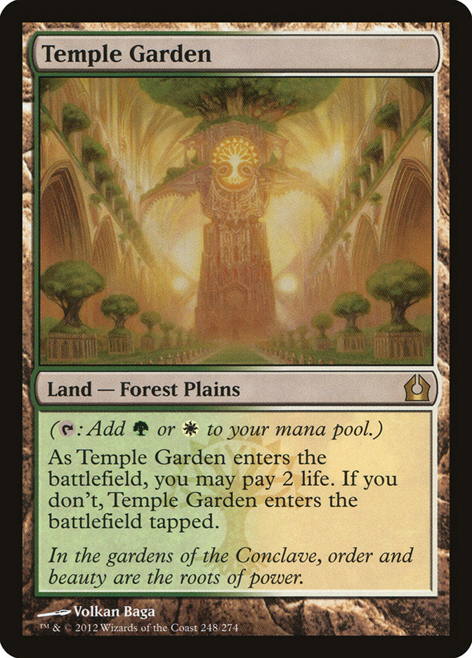 Temple Garden [Return to Ravnica] | Rock City Comics