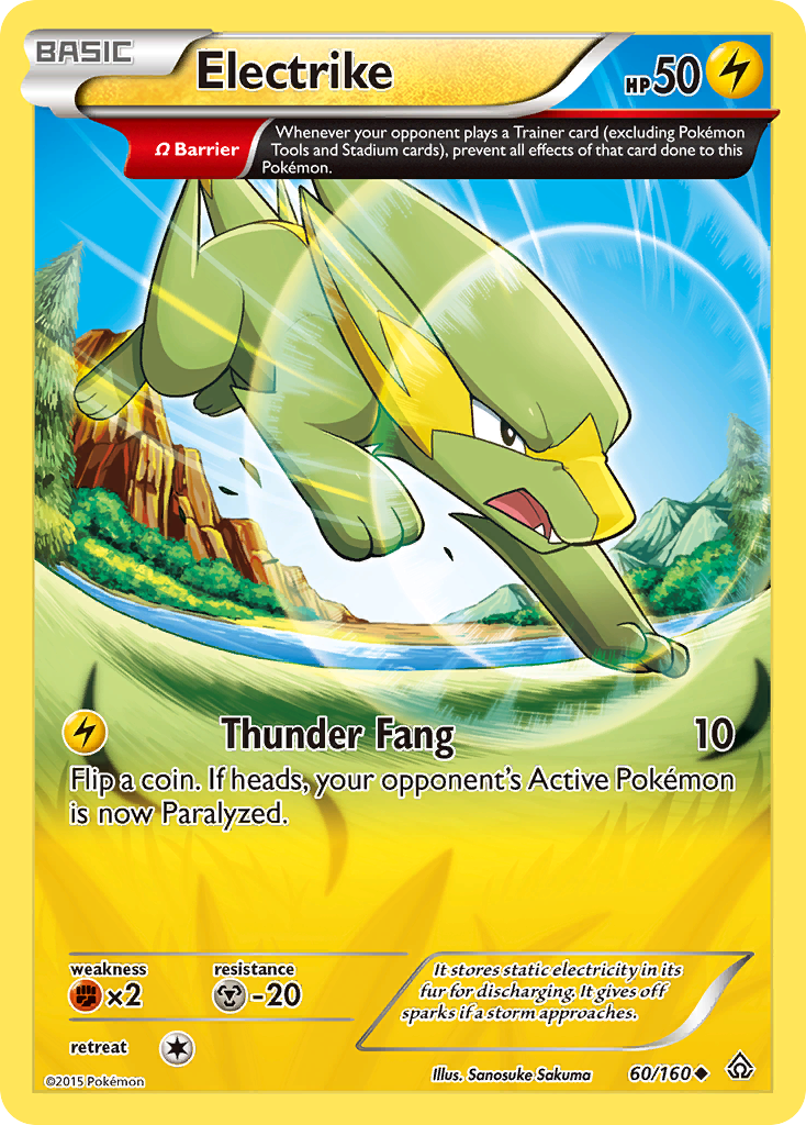 Electrike (60/160) [XY: Primal Clash] | Rock City Comics