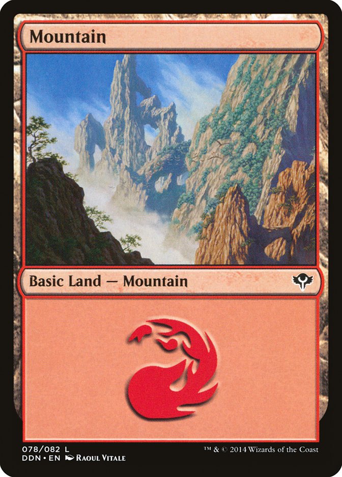 Mountain (78) [Duel Decks: Speed vs. Cunning] | Rock City Comics