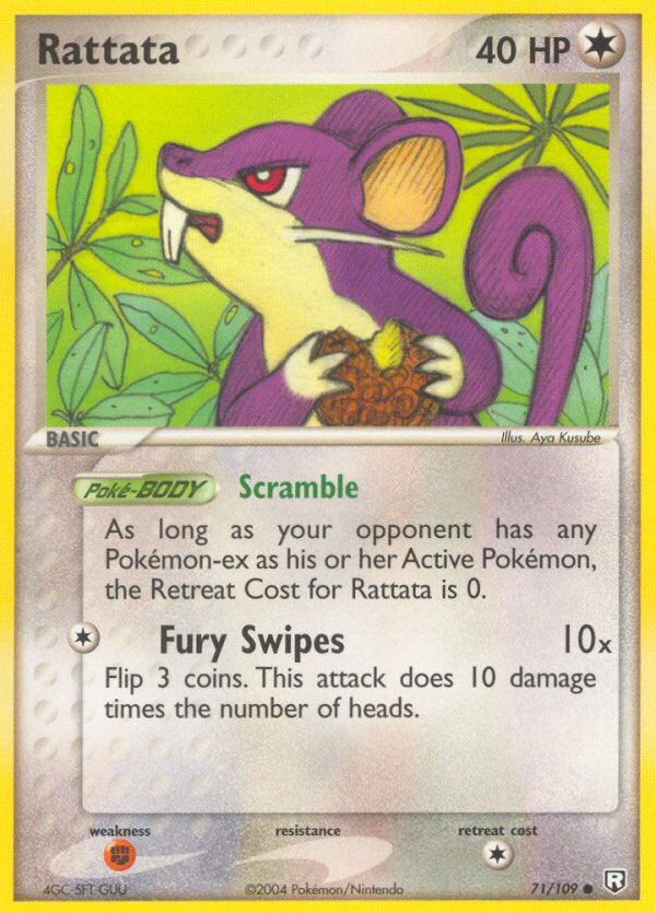 Rattata (71/109) [EX: Team Rocket Returns] | Rock City Comics