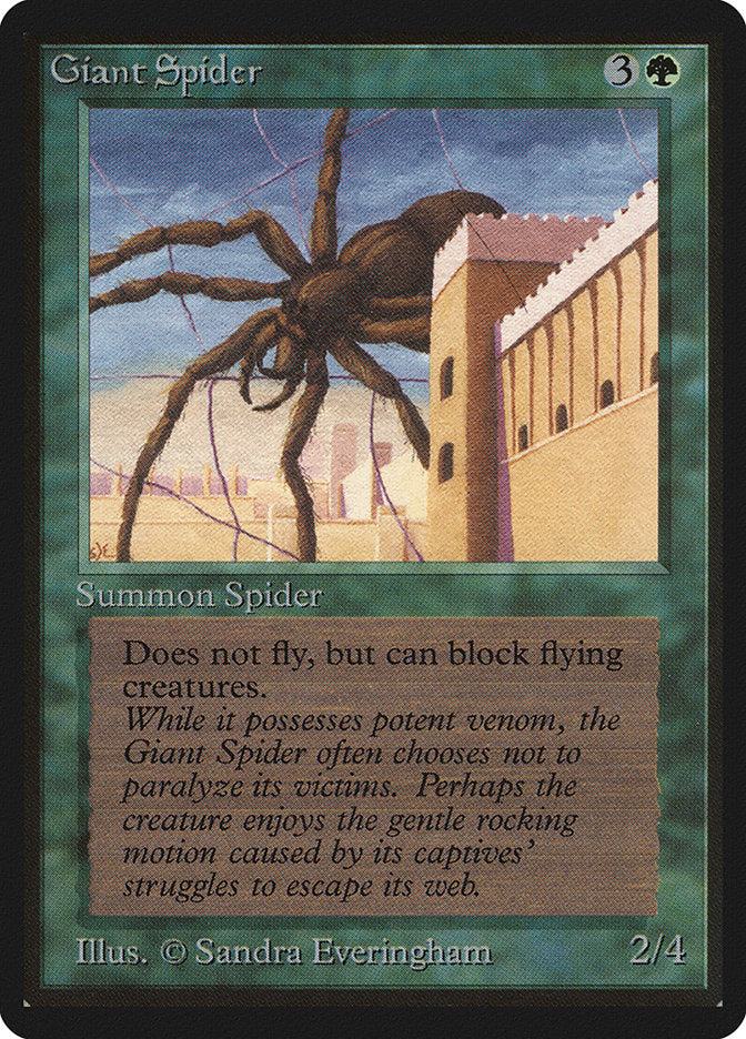 Giant Spider [Limited Edition Beta] | Rock City Comics