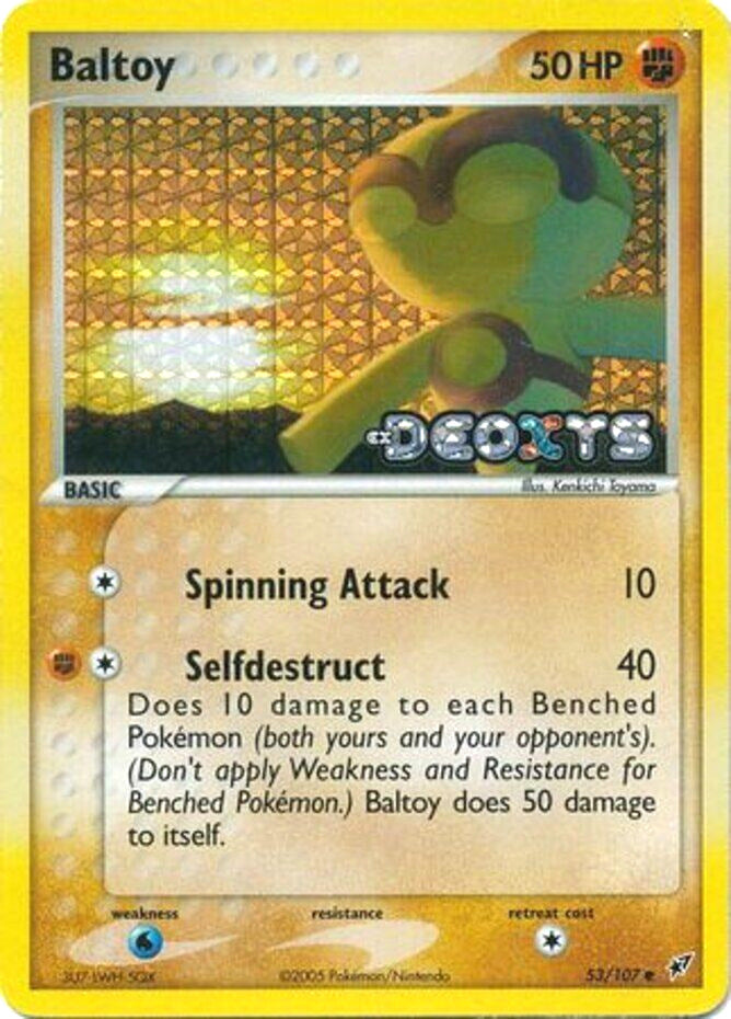 Baltoy (53/107) (Stamped) [EX: Deoxys] | Rock City Comics