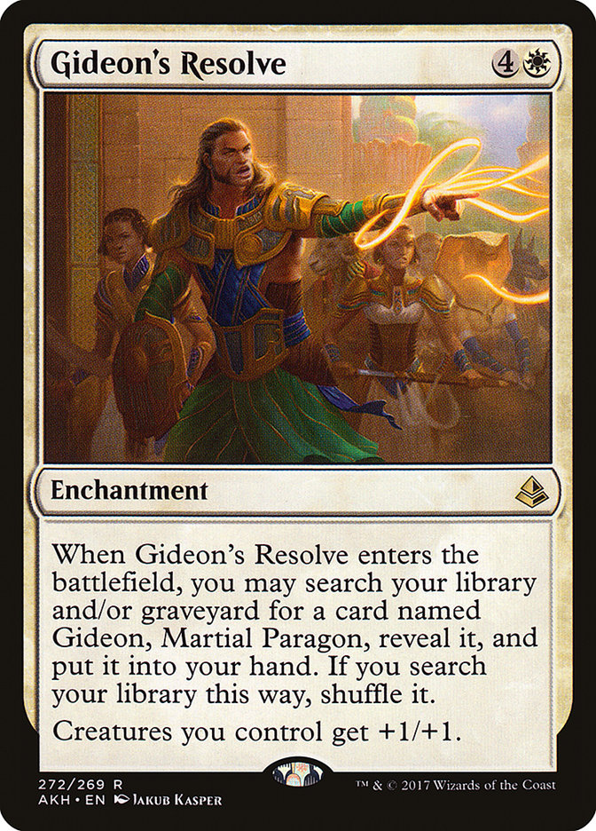 Gideon's Resolve [Amonkhet] | Rock City Comics