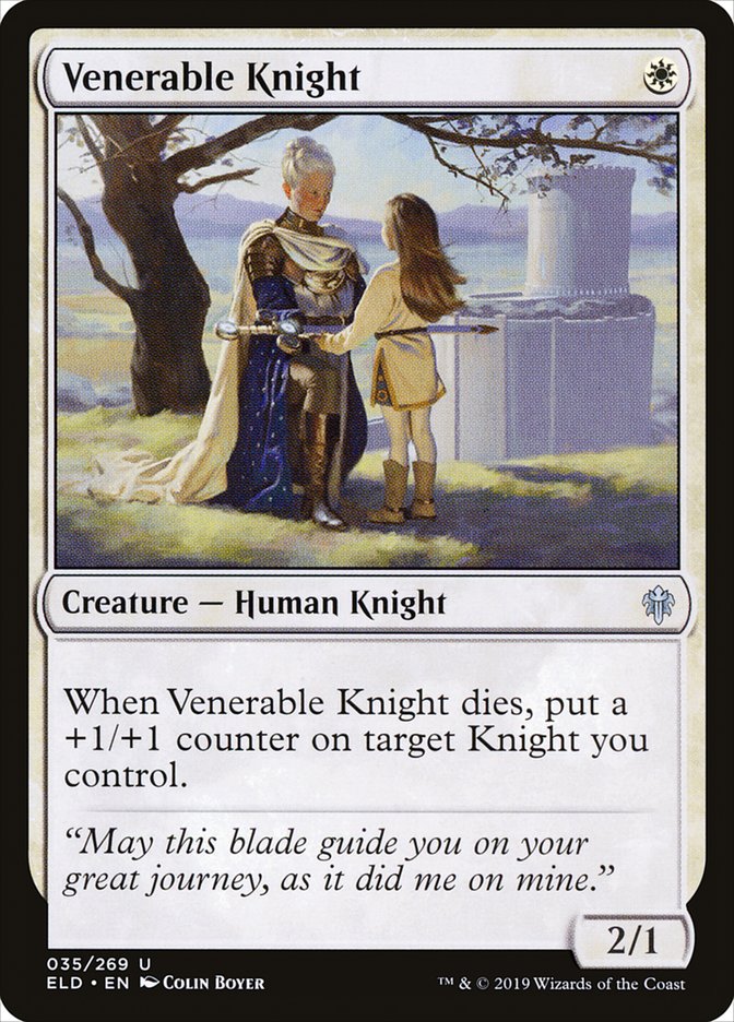 Venerable Knight [Throne of Eldraine] | Rock City Comics