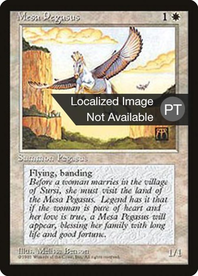 Mesa Pegasus [Fourth Edition (Foreign Black Border)] | Rock City Comics