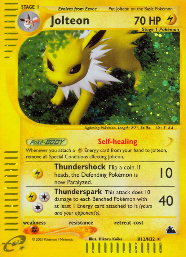 Jolteon (H12/H32) [Skyridge] | Rock City Comics