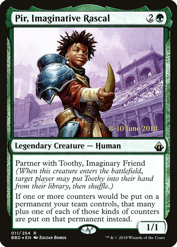 Pir, Imaginative Rascal  [Battlebond Prerelease Promos] | Rock City Comics