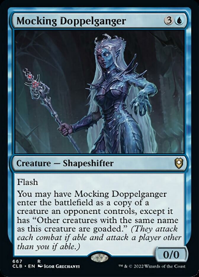 Mocking Doppelganger [Commander Legends: Battle for Baldur's Gate] | Rock City Comics