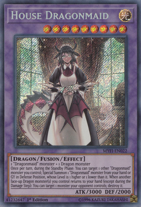 House Dragonmaid [MYFI-EN022] Secret Rare | Rock City Comics