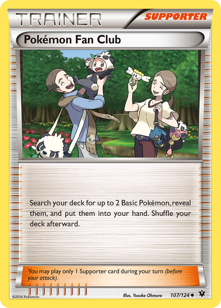 Pokemon Fan Club (107/124) [XY: Fates Collide] | Rock City Comics