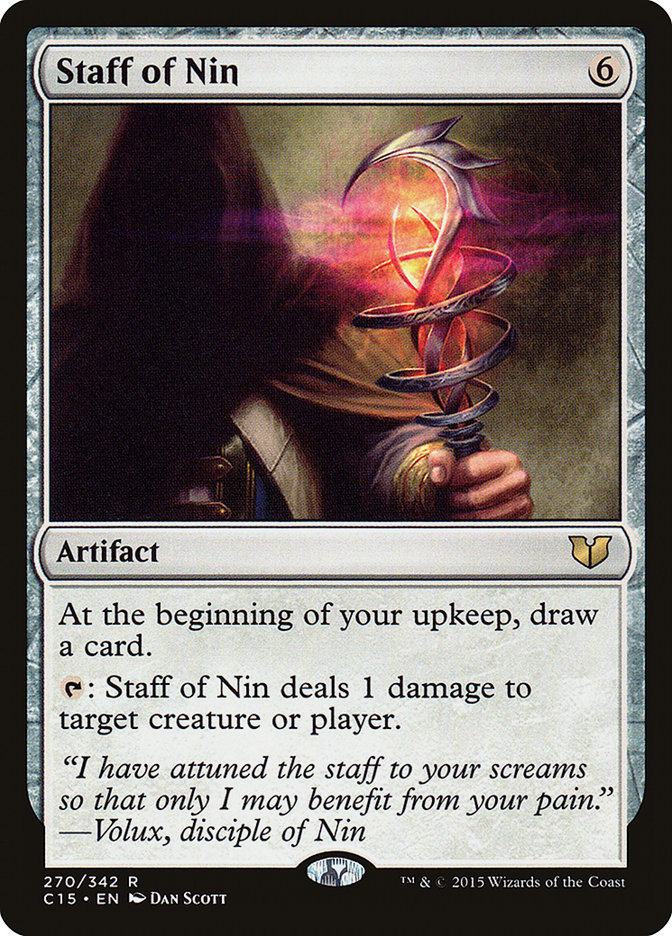 Staff of Nin [Commander 2015] | Rock City Comics