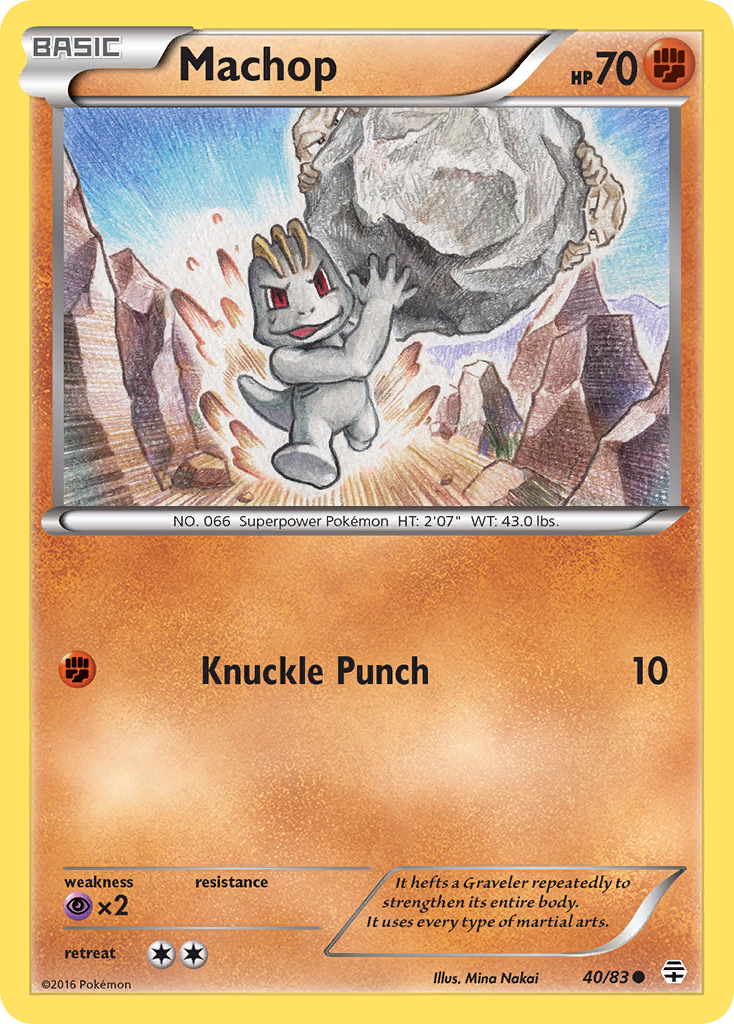 Machop (40/83) [XY: Generations] | Rock City Comics