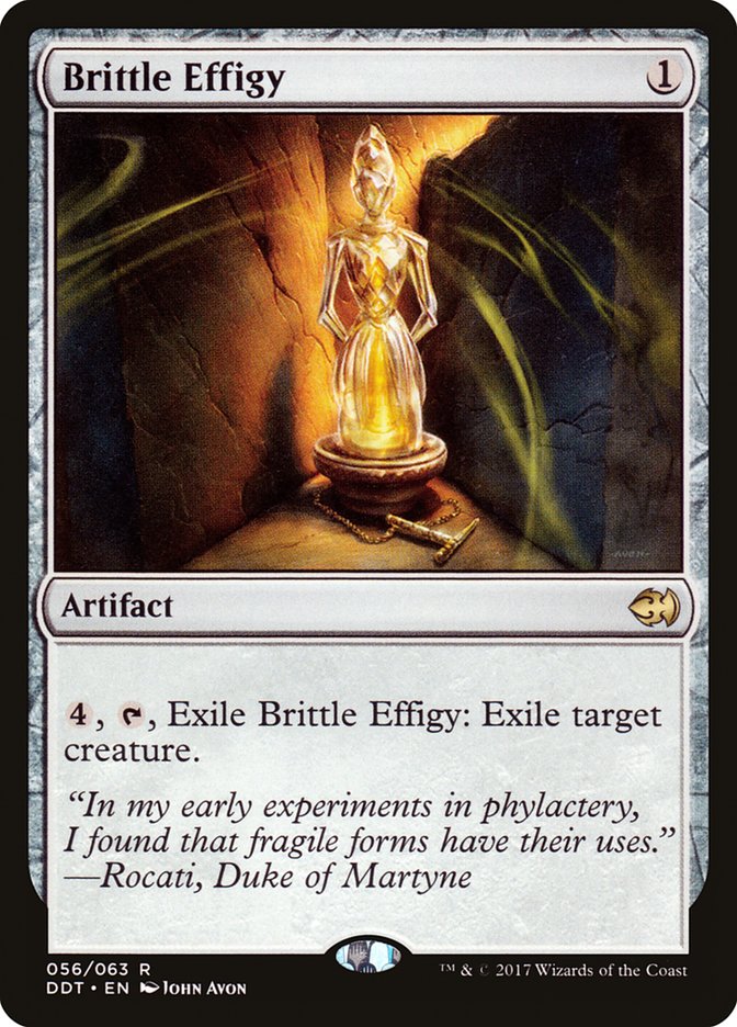 Brittle Effigy [Duel Decks: Merfolk vs. Goblins] | Rock City Comics