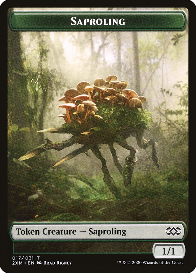 Saproling [Double Masters Tokens] | Rock City Comics