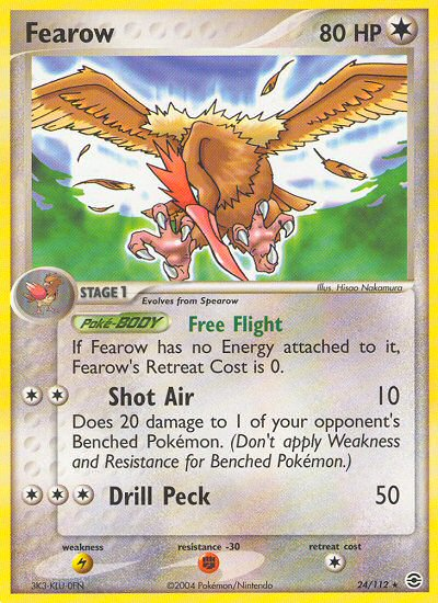 Fearow (24/112) [EX: FireRed & LeafGreen] | Rock City Comics