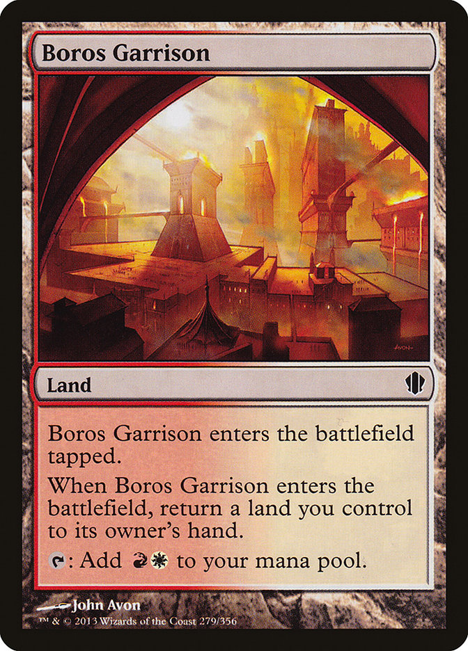 Boros Garrison [Commander 2013] | Rock City Comics