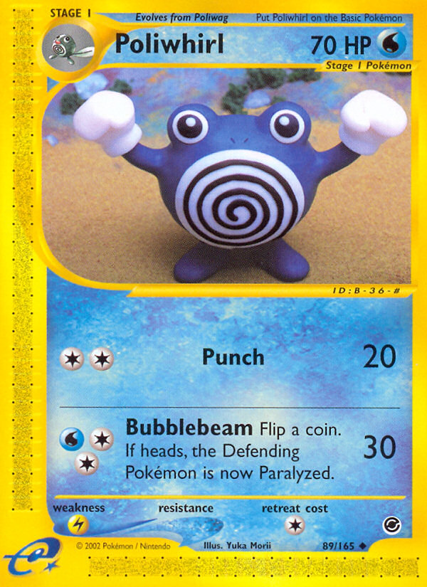 Poliwhirl (89/165) [Expedition: Base Set] | Rock City Comics