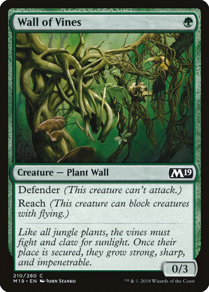 Wall of Vines [Core Set 2019] | Rock City Comics