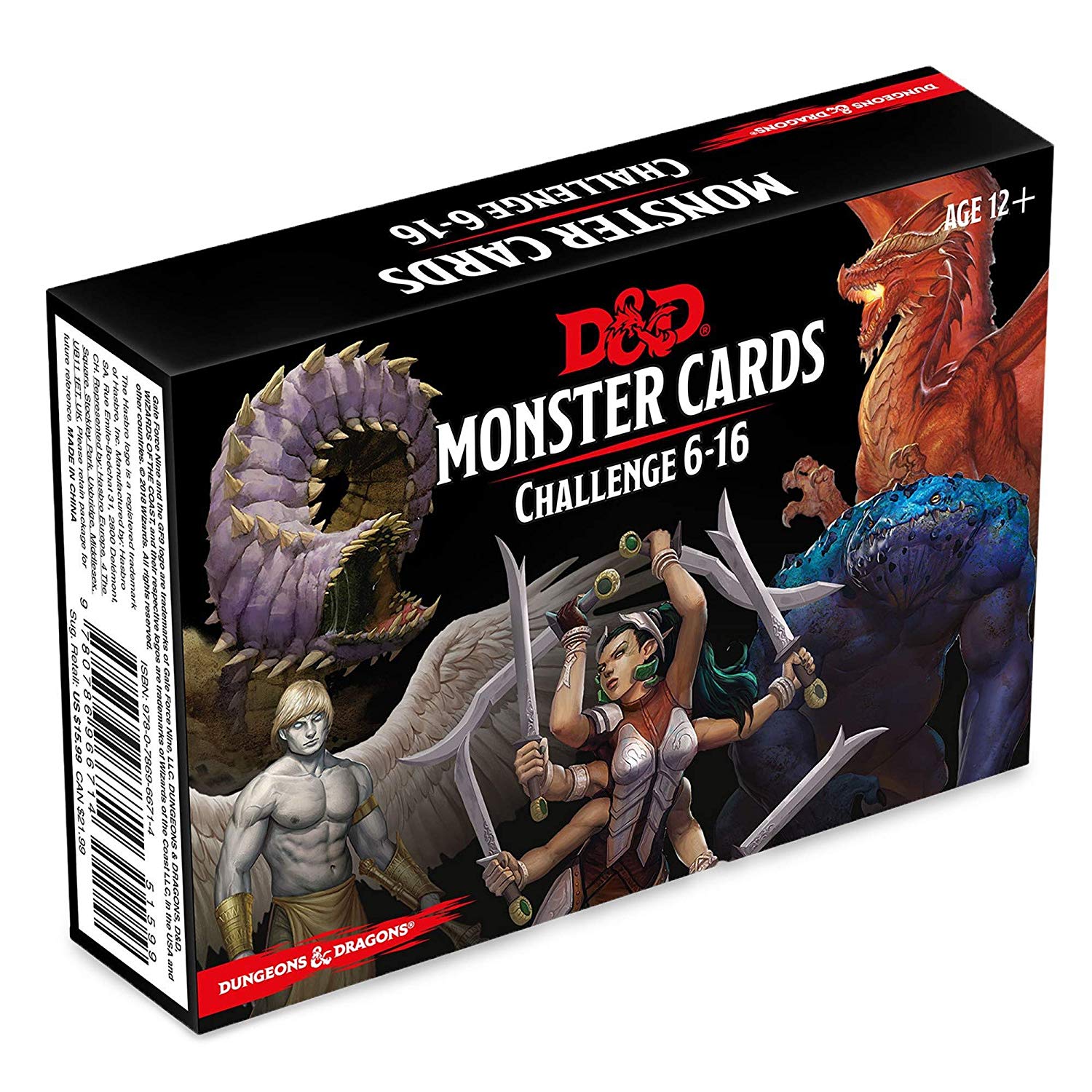 D&D Monster Cards Challenge 6-16 | Rock City Comics