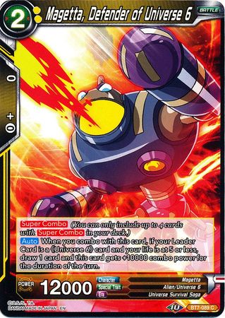 Magetta, Defender of Universe 6 [BT7-089] | Rock City Comics