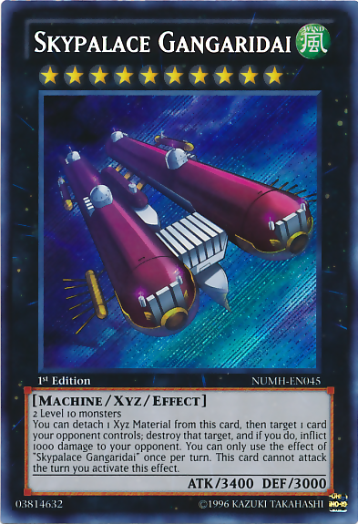 Skypalace Gangaridai [NUMH-EN045] Secret Rare | Rock City Comics