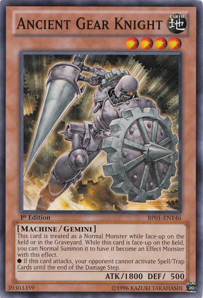 Ancient Gear Knight [BP01-EN146] Common | Rock City Comics