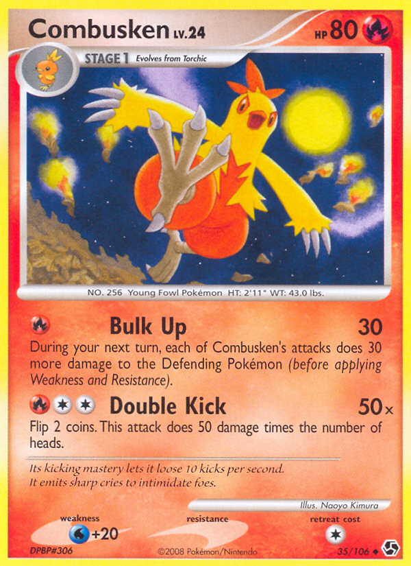 Combusken (35/106) [Diamond & Pearl: Great Encounters] | Rock City Comics