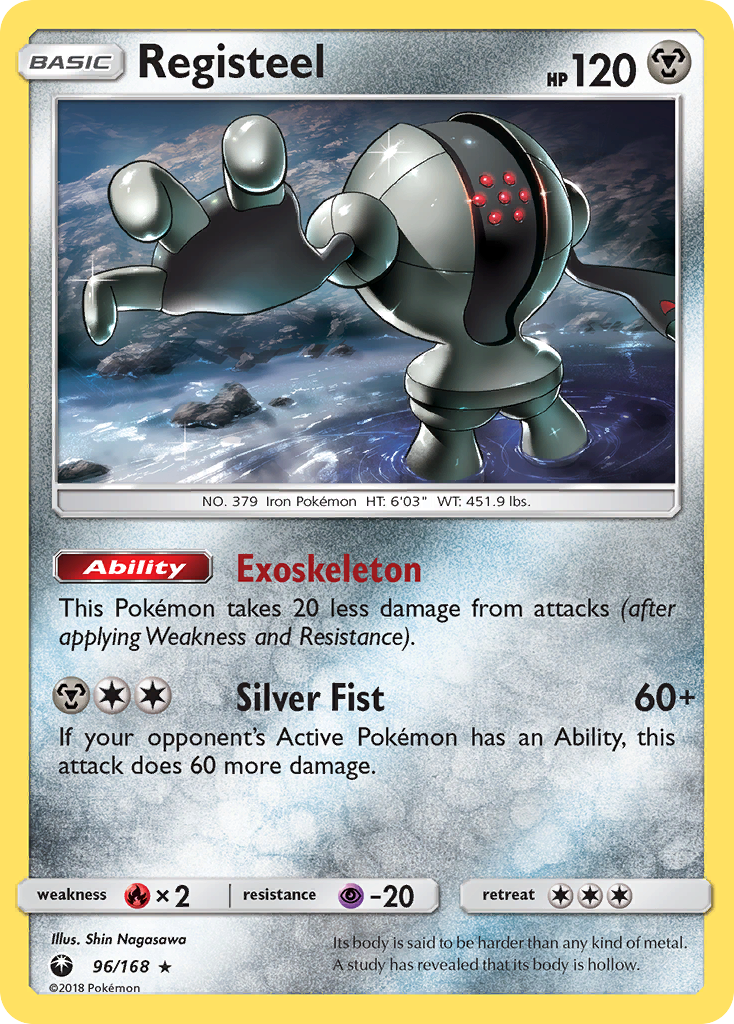 Registeel (96/168) [Sun & Moon: Celestial Storm] | Rock City Comics